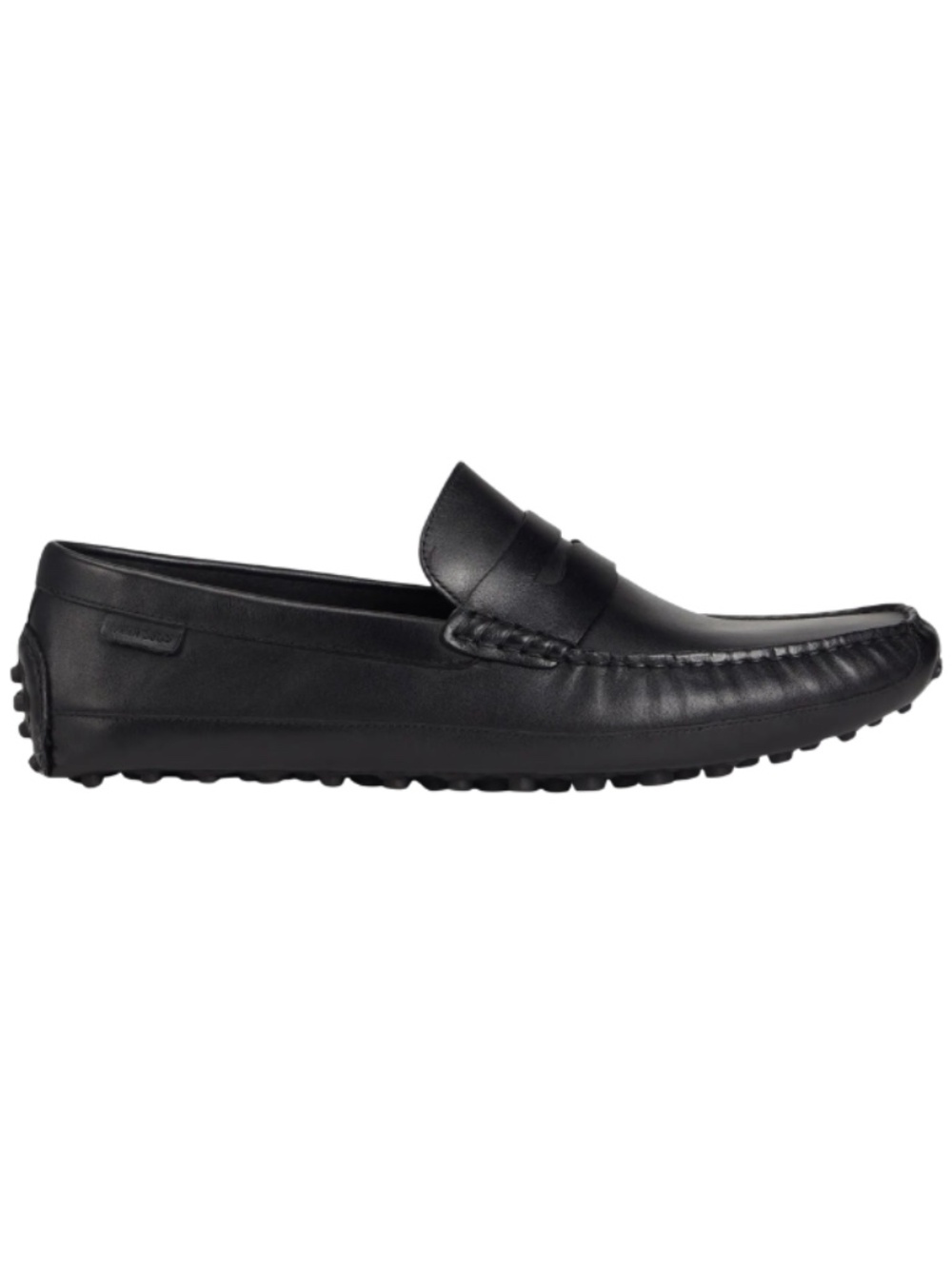 Mens Cole Haan Hall Grand Penny Driver in Black Leather. C41767